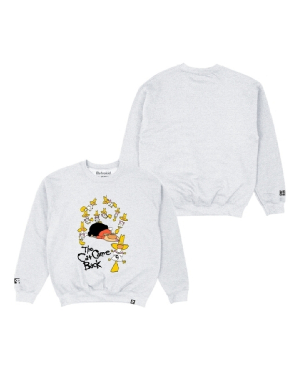 Retrokid X The Cat Came Back Graphic Sweatshirt - Picture 2 of 3
